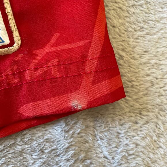 Hinano Tahiti Board Shorts Mens 29 Red Swimwear Surf Paddle Water Sports Swim - Picture 5 of 9